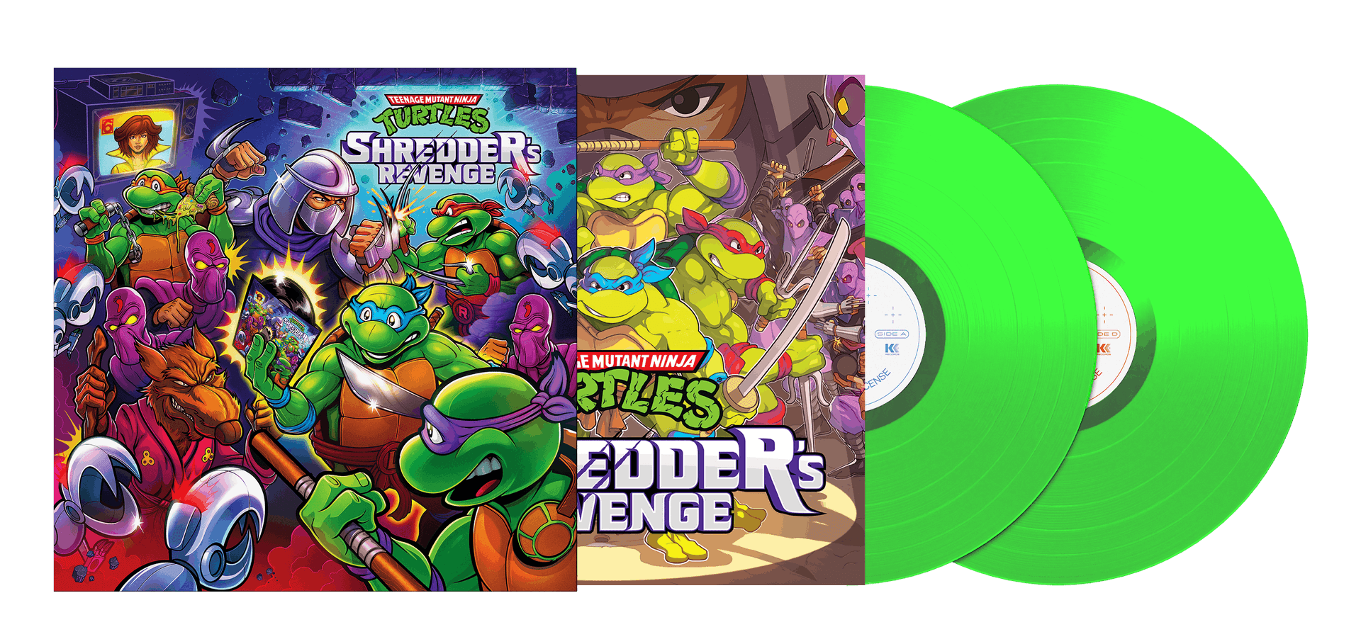 teenage mutant ninja turtles shredder's revenge vinyl