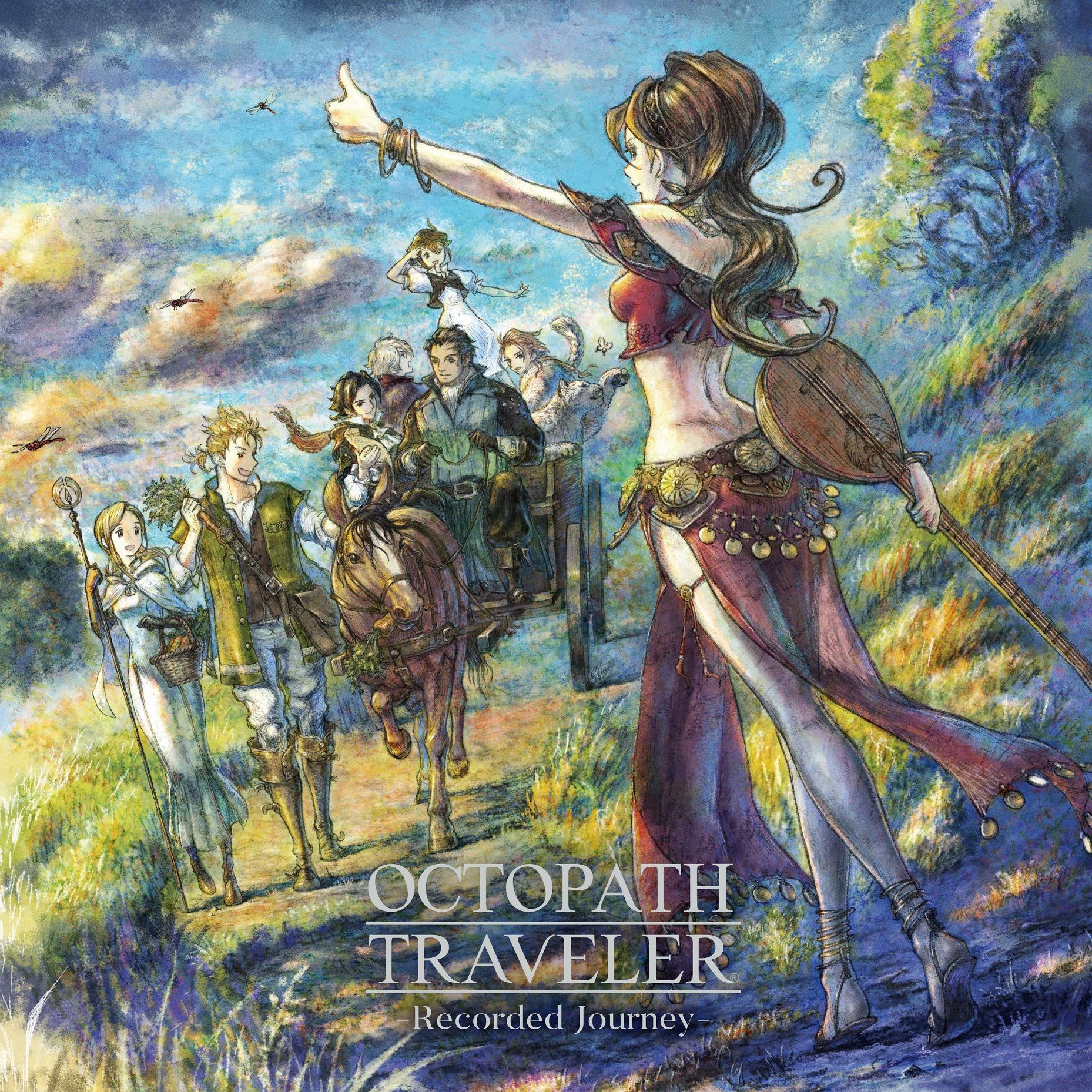 octopath traveler vinyl