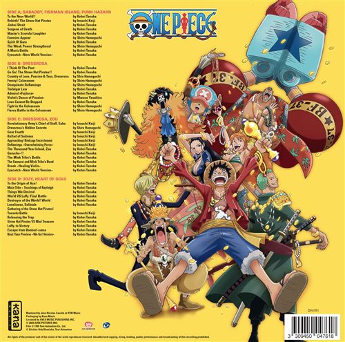 One Piece Music & Song Collection, One Piece Wiki