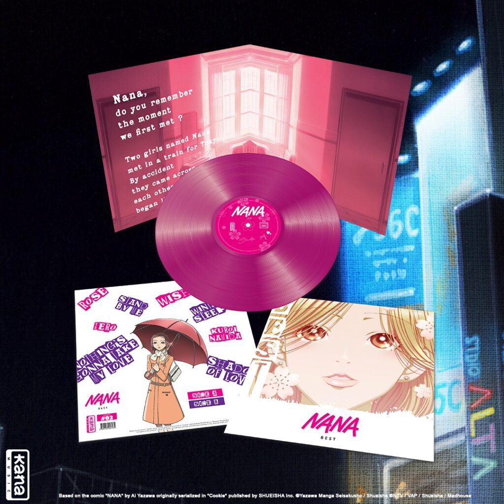 Nana Best Collection Anime Limited Edition Vinyl Record Soundtrack LP  (Osaki)