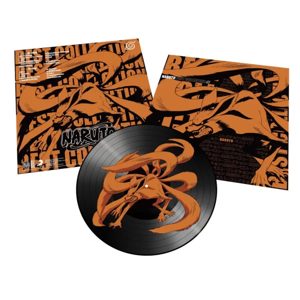 Naruto Best Collection (Kyubi Picture Disc Edition) Vinyl LP [IMPORT