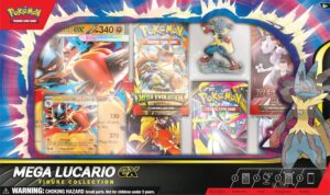 Pokémon Trading Card Game: Mega Lucario ex Figure Collection